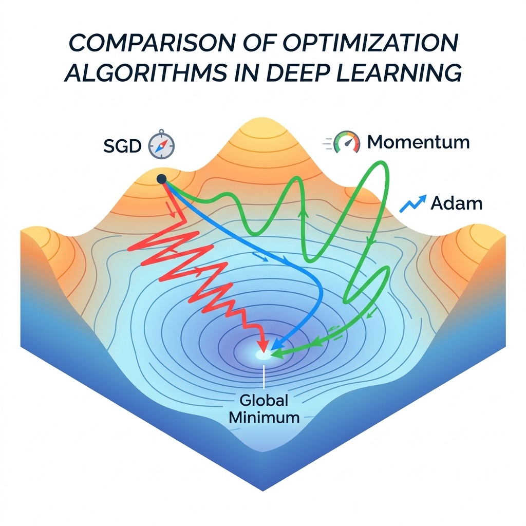 Perbandingan Optimizer Deep Learning