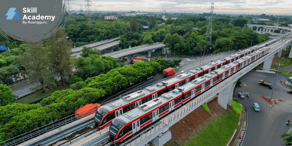 Seluruh Rute LRT Indonesia