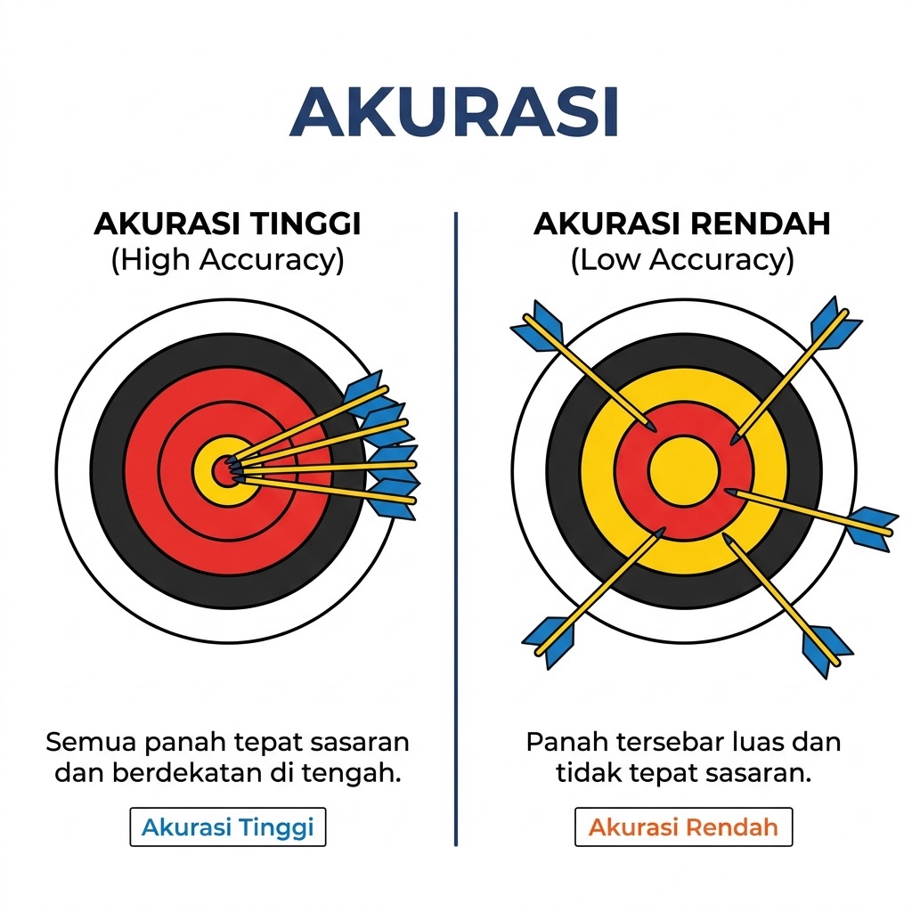 Visualisasi Akurasi Panahan