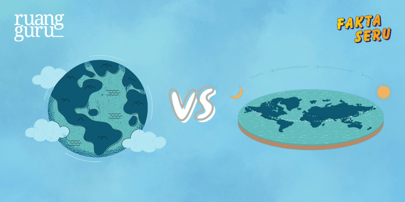 teori bumi bulat dan bumi datar, manakah yang benar?