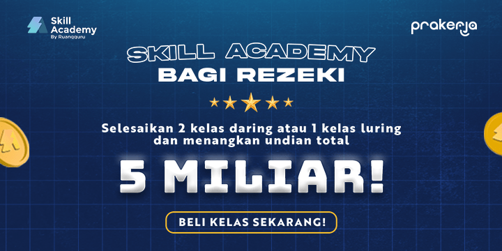 Banner Skill Academy Bagi Rezeki