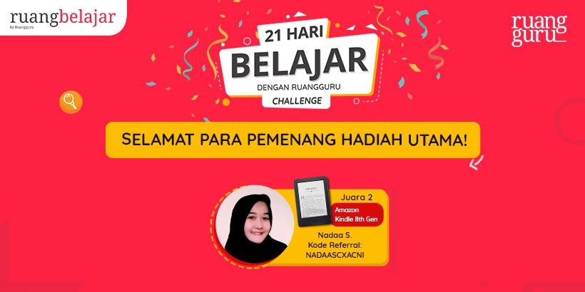 pemenang 21 days challenge