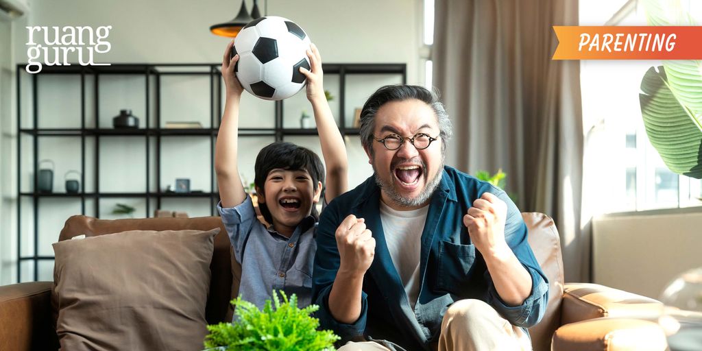 3 Manfaat Menonton Pertandingan Olahraga dengan Anak