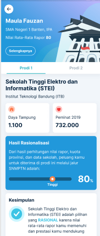 hasil Rasionalisasi SNMPTN
