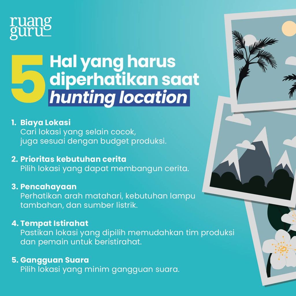 tips melakukan hunting location