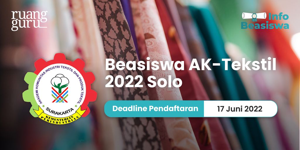 Beasiswa AK Tekstil 2022