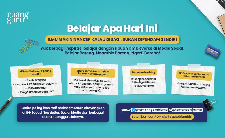 Cerita Inspiratif Belajar Bersama Ruangguru