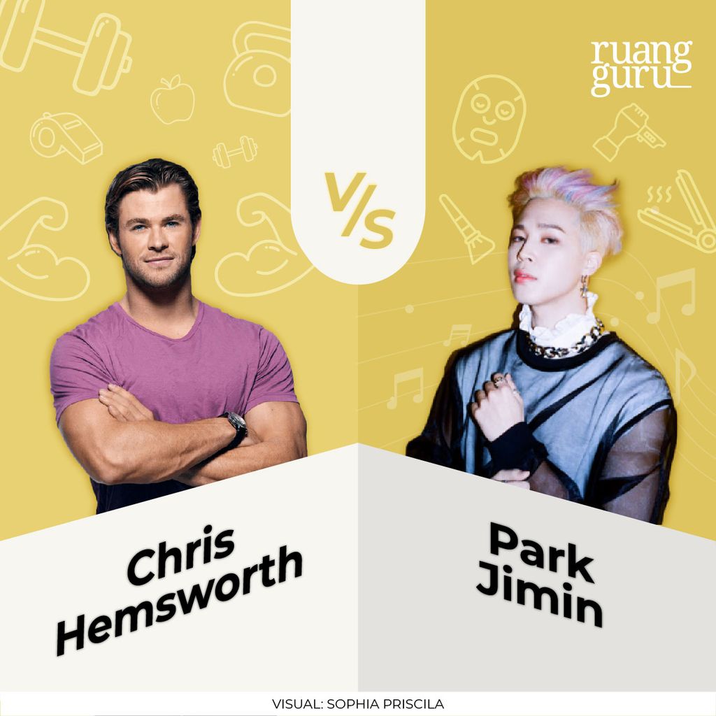 Chris Hemsworth vs Park Jimin
