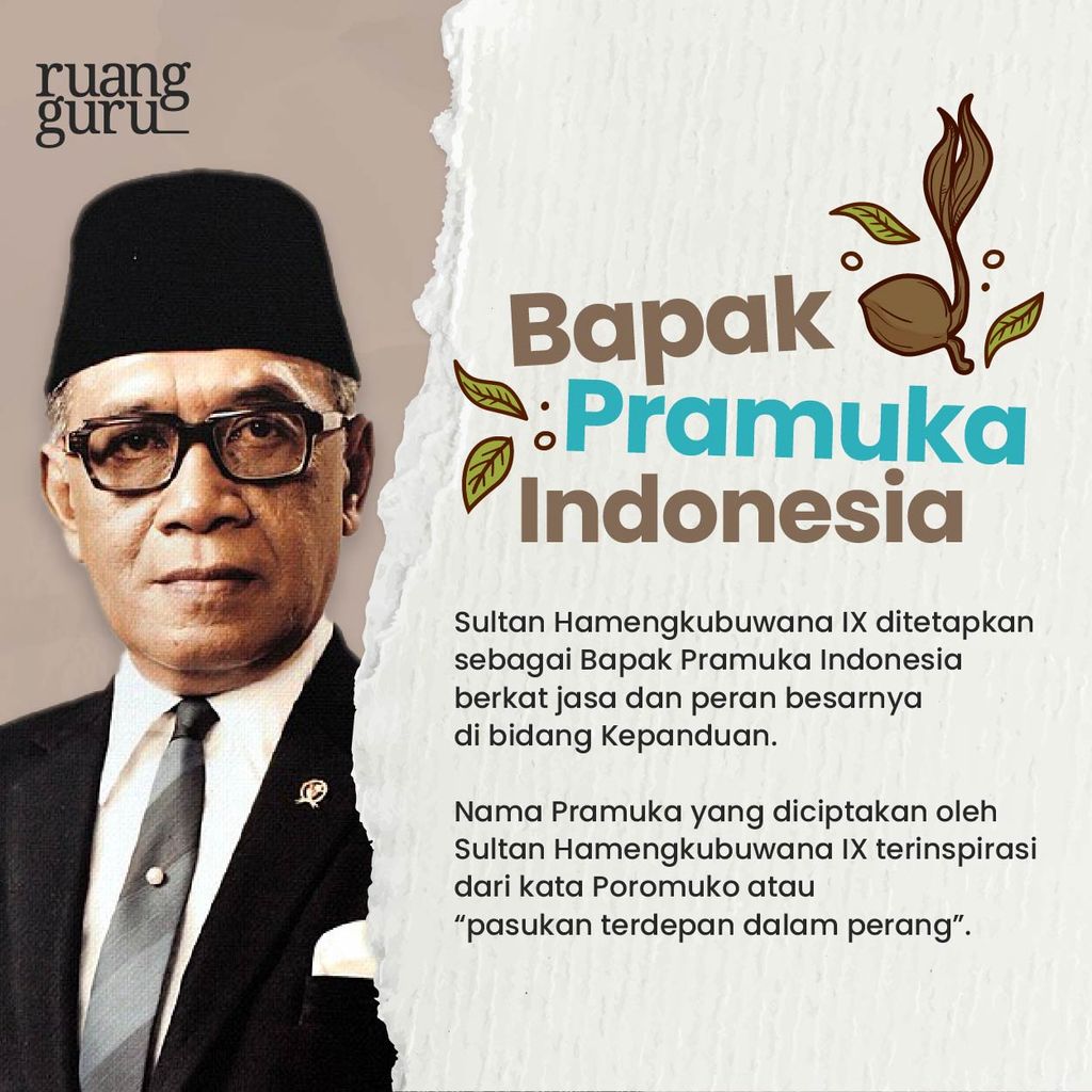 Bapak Pramuka Indonesia - Sultan Hamengkubuwana IX