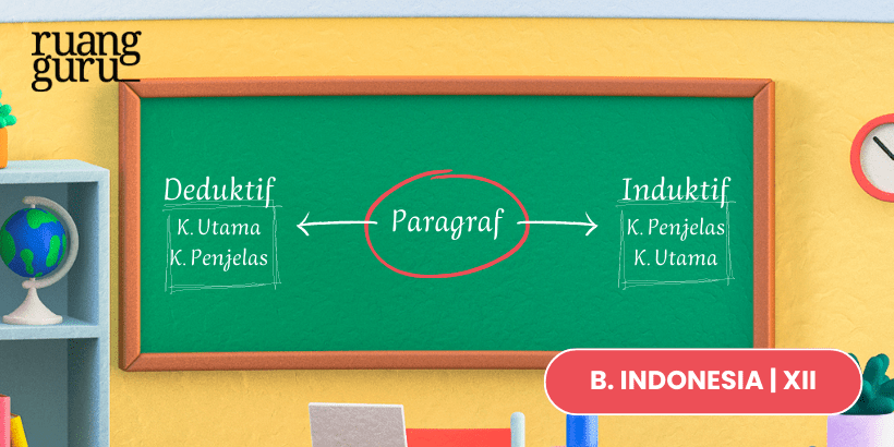 Header - Bahasa Indonesia Kelas 12 - Perbedaan Paragraf Deduktif dan Induktif