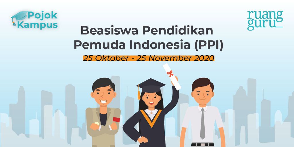 Beasiswa PPI untuk Pelajar & Mahasiswa, Tanpa Syarat Minimal Nilai Rapor/IPK