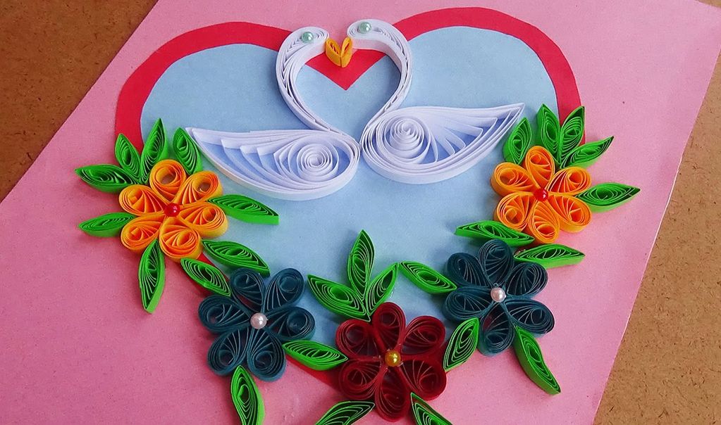 kerajinan tangan - Kreasi paperquilling