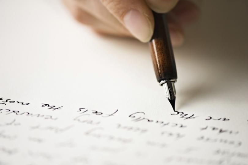Surat untuk ibu yang ditulis tangan