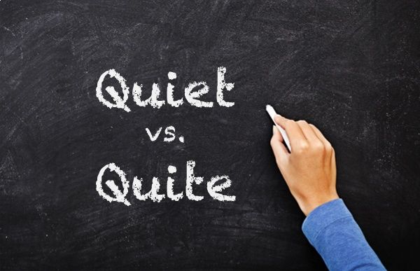 quiet vs quite
