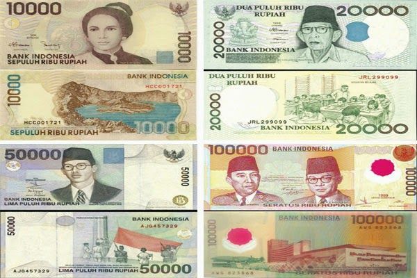 uang indonesia - Rupiah tahun 1990an 