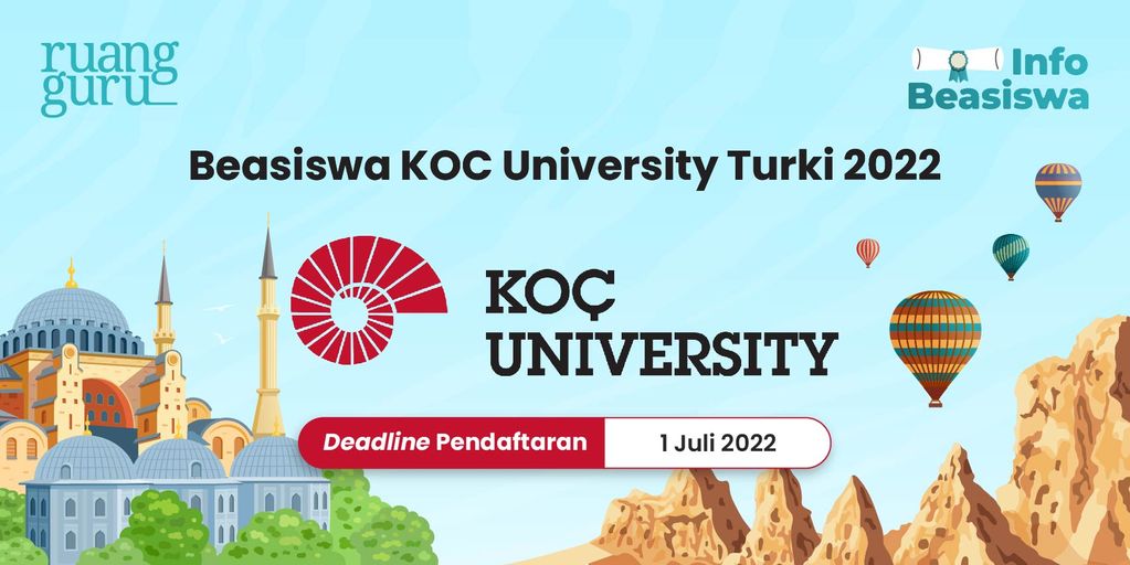 Info Beasiswa - Beasiswa KOC University 2022-01