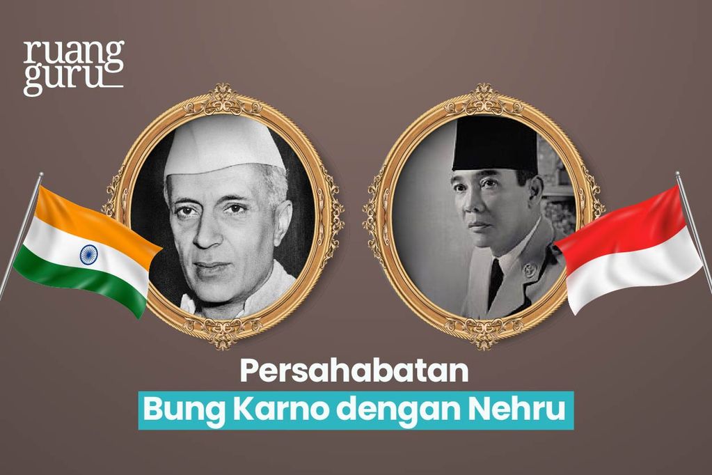 Persahabatan Bung Karno dengan Nehru