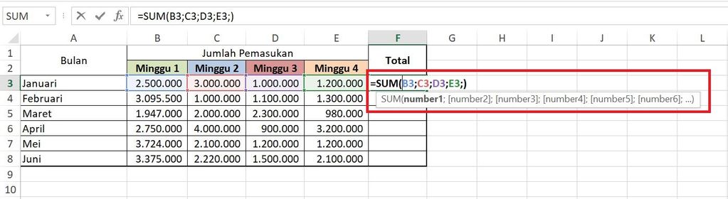 20 Rumus Excel Yang Diperlukan Dalam Dunia Kerja And Contohnya 6152