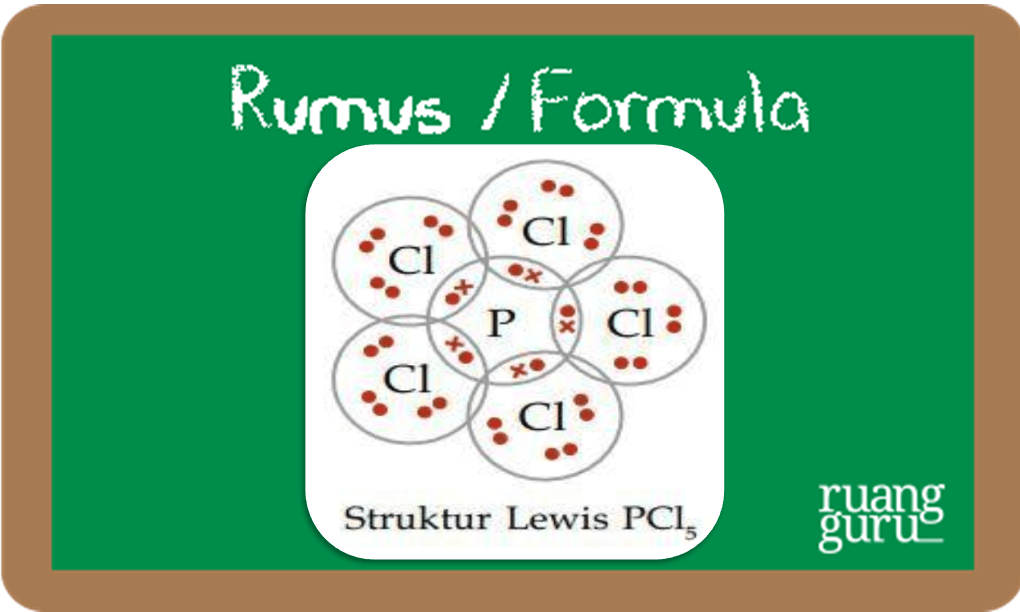 Rumus Struktur Lewis PCl5