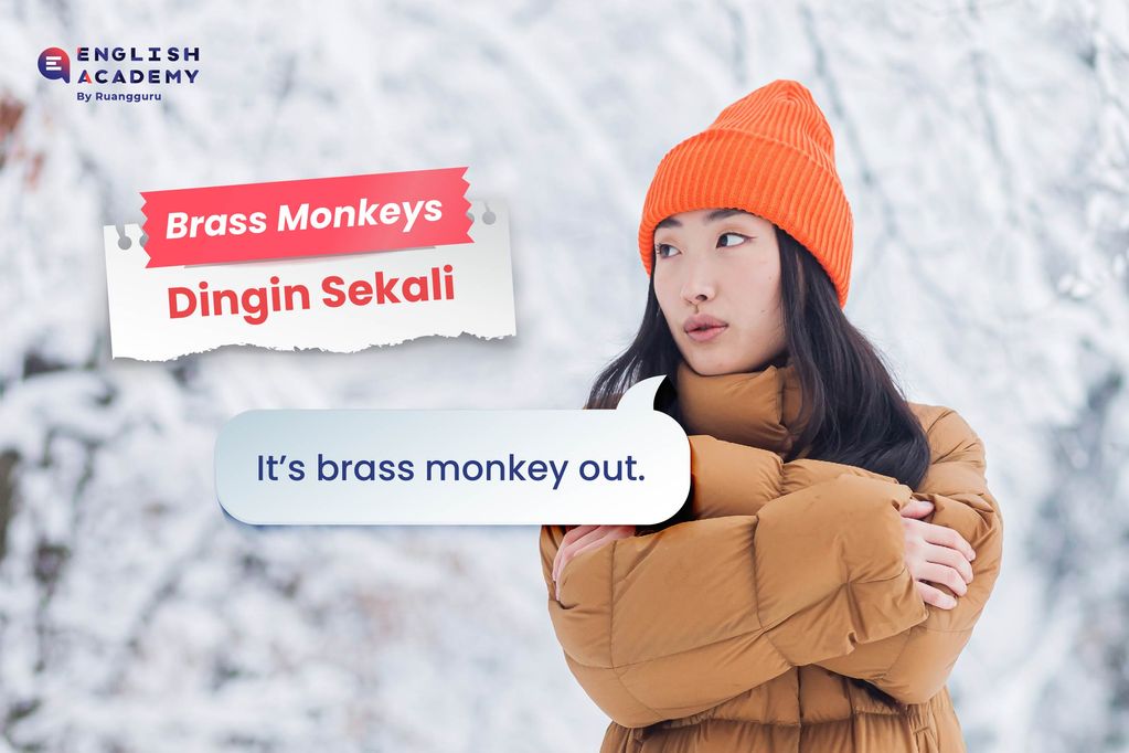 brass monkeys artinya sangat dingin