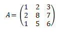 contoh invers matriks 3x3