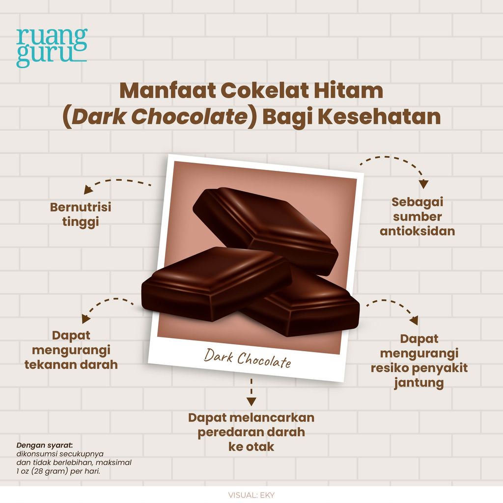 manfaat cokelat hitam bagi kesehatan