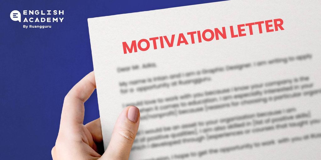 motivation letter bahasa inggris