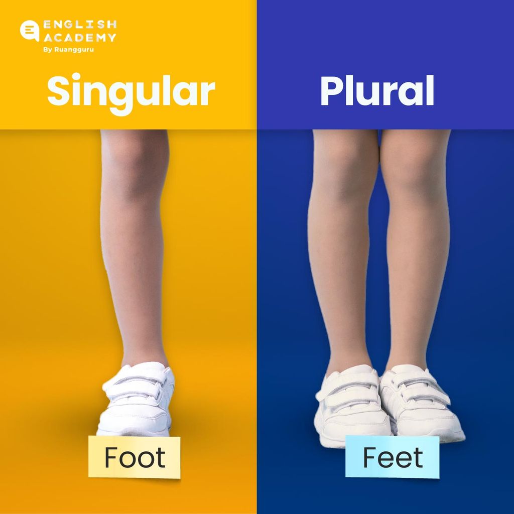 perbedaan foot dan feet