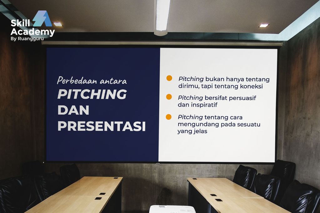 perbedaan pitching dengan presentasi