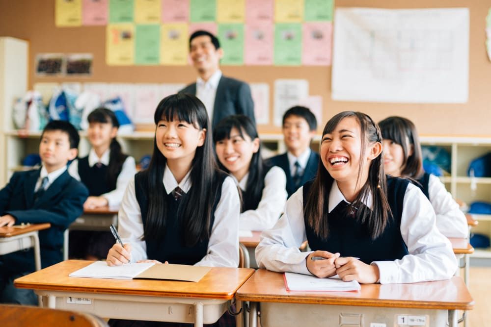 Persaingan ketat untuk para siswa Jepang